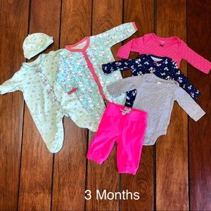 Baby Girls Clothing Bundle 3 months
